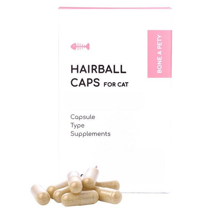 본아페티 캡스 포 캣 영양제, 60정, 헤어볼, 1개