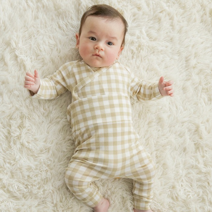 코니 신생아용 밤부 바디수트  레깅스 세트