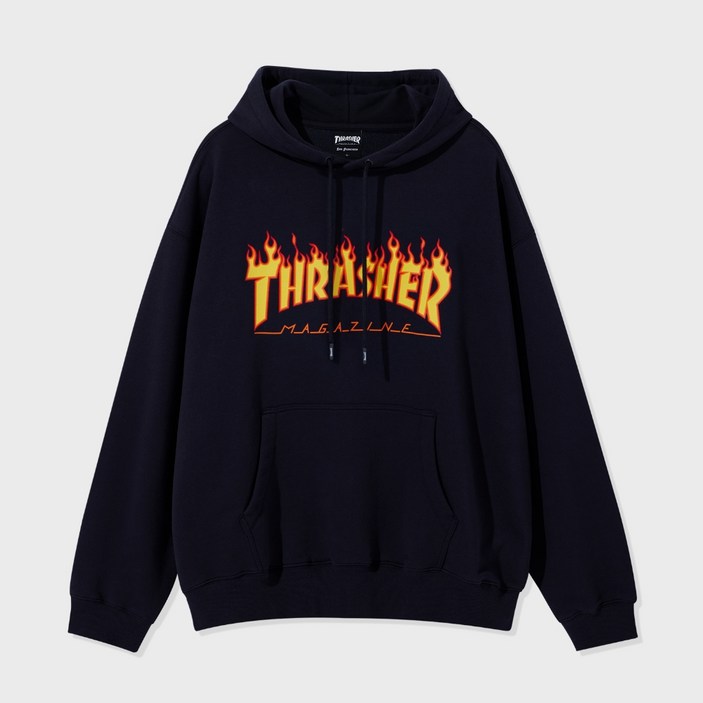 트레셔 플레임 로고 후디 TR2403HD02