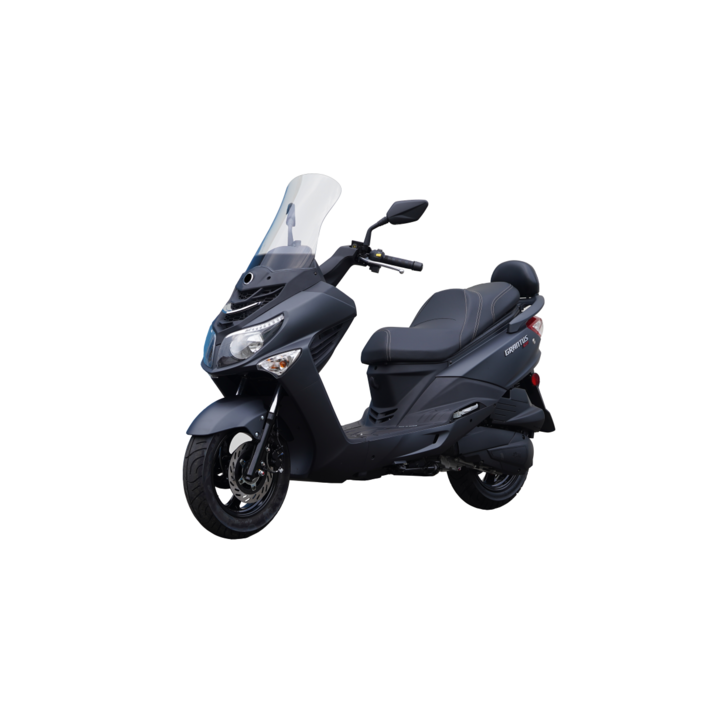 KR모터스 그란투스 UP 125 25년형 신형 빅스쿠터, 블랙