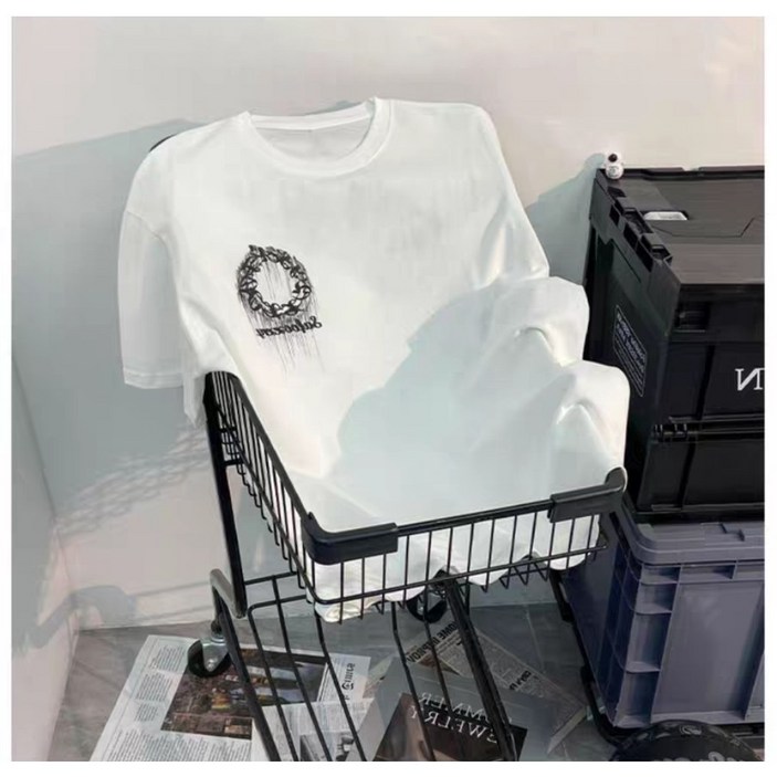 silvers 남녀공용 페인팅 데일리 반팔티