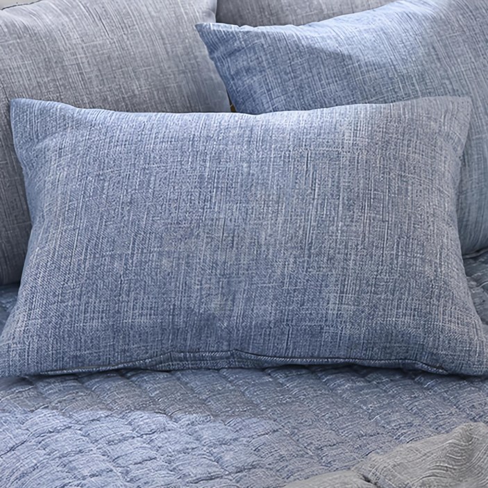 지베딩 파스텔 피치스킨 베개커버 2p + 구름 베개솜 2p 세트