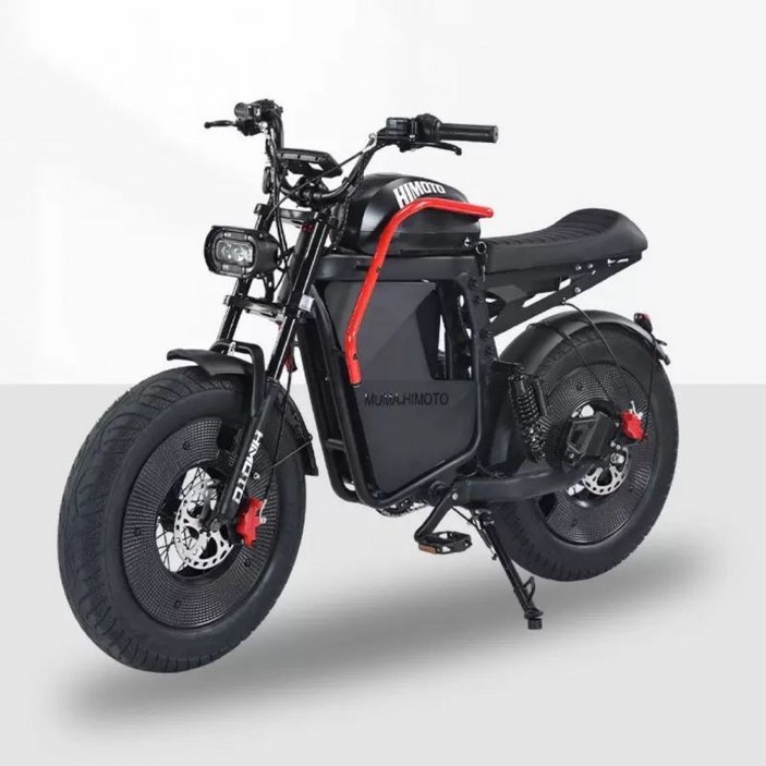 레트로 전기자전거 자토바이 팻바이크 48V 1500W 30/58AH 고출력
