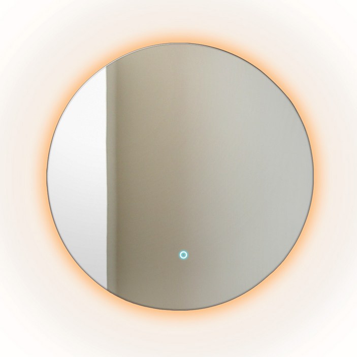 LED 원형 간접조명 거울 600700800 mm 욕실 화장대 벽걸이형 온미러 KC인증