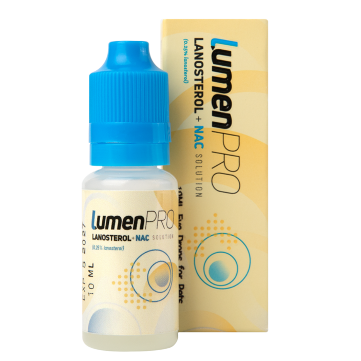 강아지 백내장 눈 영양제 미국 FDA 안전성 통과 라노스테롤 함유 루멘프로 1개