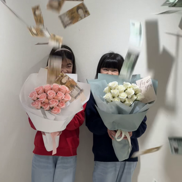 르마엔플라워 돈꽃다발 비누꽃 머니부케, 1세트, 핑크 10송이 르마엔플라워 돈꽃다발 비누꽃 머니부케, 1세트, 핑크 10송이