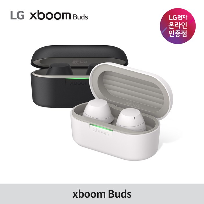 LG전자 엑스붐 버즈 XBOOM BUDS / 무선 블루투스 이어폰 TWS, 멀티 페어링, 생활 방수, 그래핀 드라이버, xboom Buds, 블랙(A225)