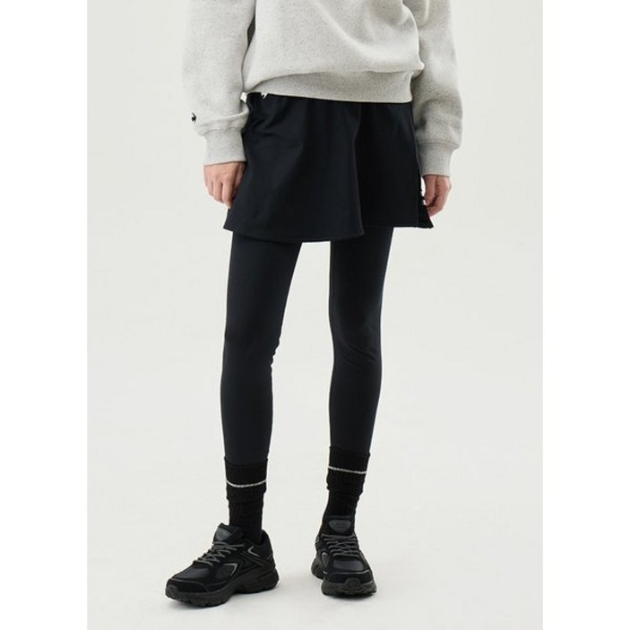 백화점 정품 르꼬끄 이월60 OFF 스커트 레깅스 BLK  QQ422TPFO6