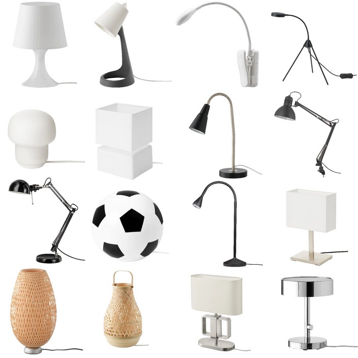 이케아 LED 인테리어 스탠드 탁상스탠드 독서등 작업등 모음