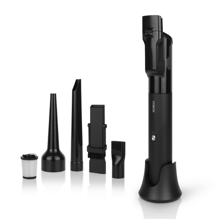 VOBON 보본 브이건 초경량 핸디형 무선청소기 차량용 휴대용 VBV1600B, VBV1600B