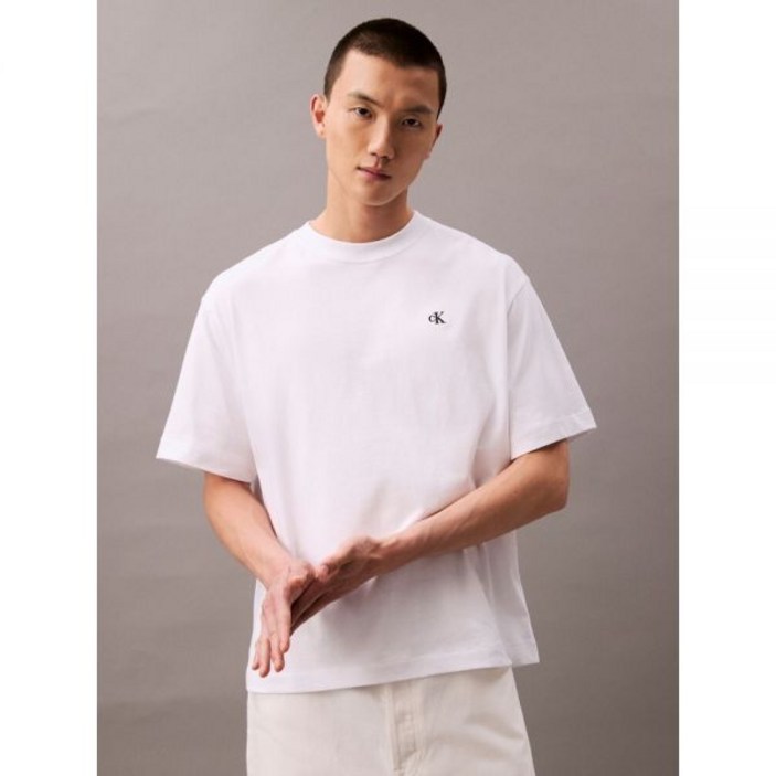 공식 남성 릴렉스핏 아카이브 로고 크루넥 반팔 티셔츠 40HM229YAA 40HM229YAA 745693