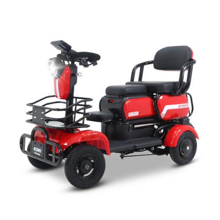 AU테크 에코로 X 삼륜전동 스쿠터 48V 20A, 화이트