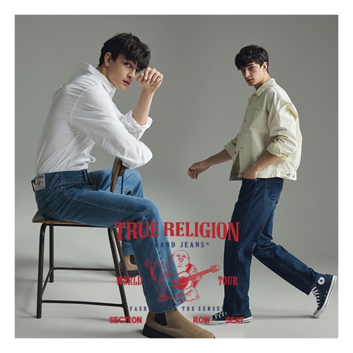 [트루릴리전] 26SS 남성 액티브 데님 팬츠 2종