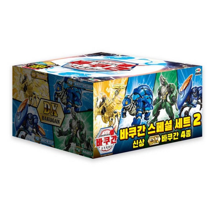 미미월드 바쿠간DX 4종 스페셜세트 2  (034피라비온 035루피세온 037바이스록스 038아쿠오스타토니엄)
