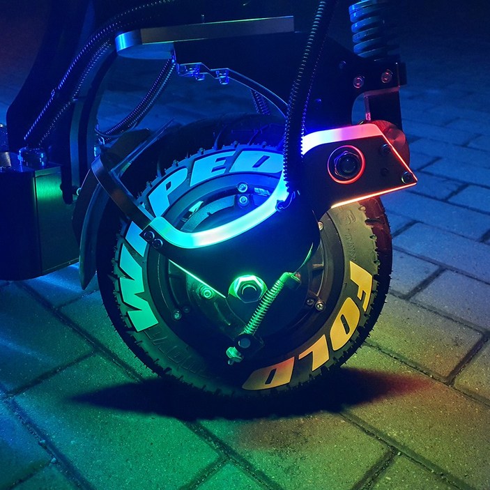 넥스튠 위페드 전동킥보드 프론트가니쉬 펜더가니쉬S LED 볼륨업