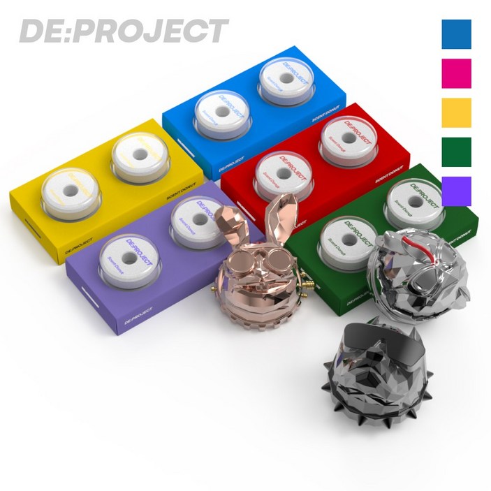 디프로젝트 리필킷 차량용 방향제 교체형 리필도넛 세트