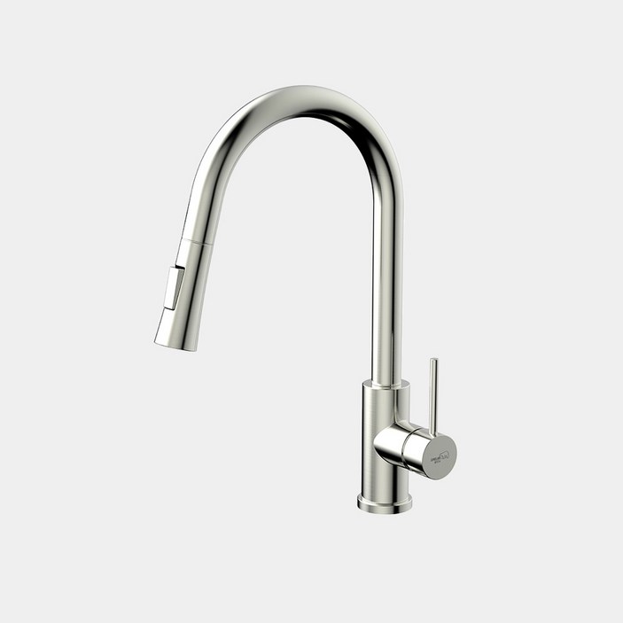 대림바스 DLYK4A19 무광 니켈 싱크대수전 거위목 주방수전 대붙이 씽크대수전 주방수도꼭지