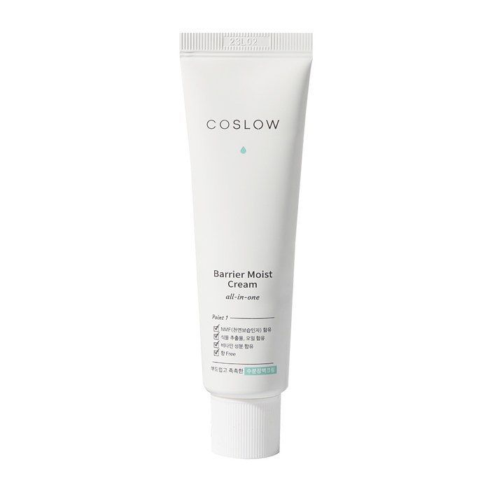 논코메도제닉 코슬로우 여드름 수분크림 60ml 청소년 여드름 화장품 배리어모이스트올인원크림 등드름 가드름 크림 성인 트러블 피부, 1개, 60ml