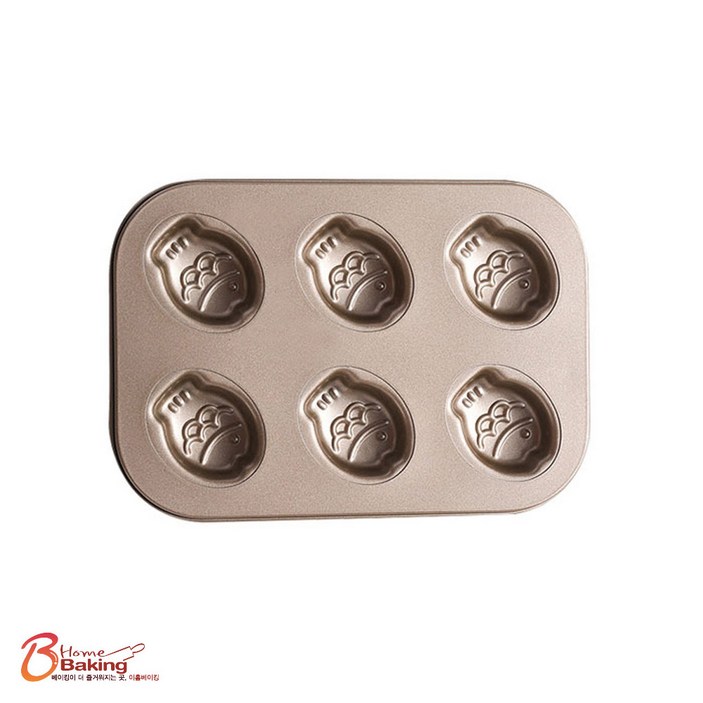 이홈베이킹 붕어빵틀6구