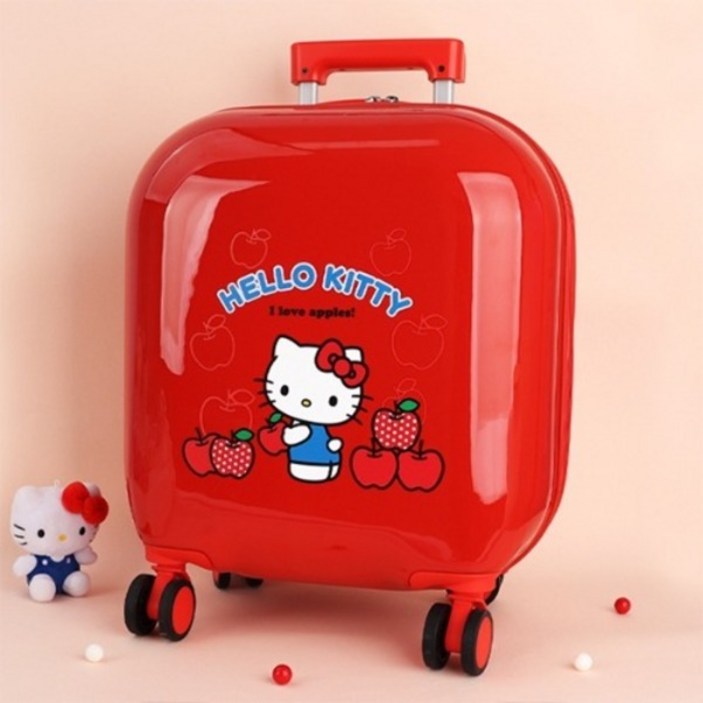 헬로키티 홀리데이 18인치 기내용 하드 캐리어 여행가방