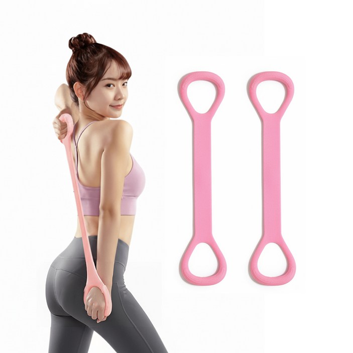 피트젠 바디라인 홈요가 고탄력 필라테스 밴드