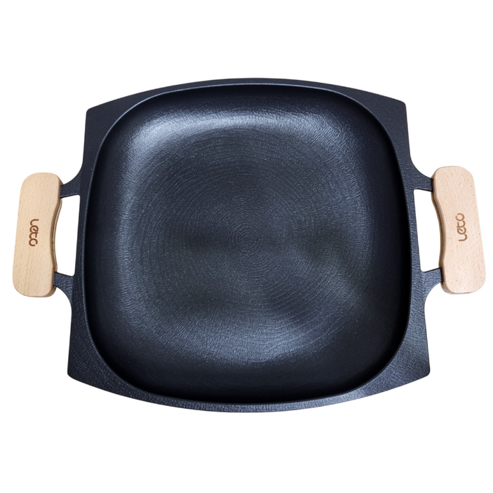 레토 캠핑 사각 그리들 세트