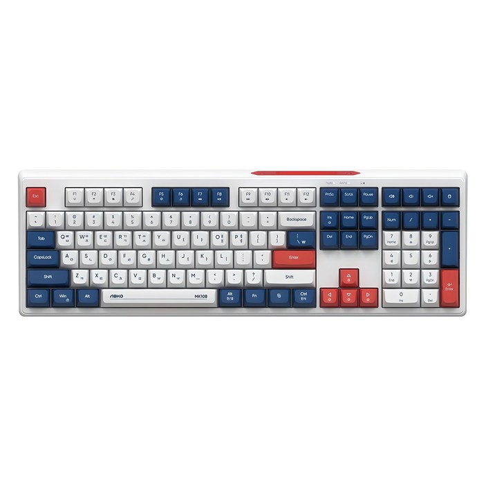 앱코 무선 저소음 블루투스 멤브레인 키보드