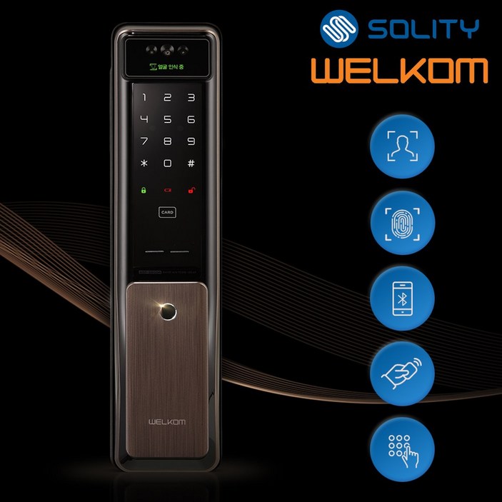 솔리티 웰콤 WSP2900A플러스 얼굴인식 지문인식 신제품 푸시풀 카드키2개번호키 블루투스옵션 안면인식 0초즉시잠금 얼굴인식100개 0.9초지문인식 현관문 디지털도어락, 고객직접설치, 웰콤 WSP2900A플러스 솔리티 웰콤 WSP2900A플러스 얼굴인식 지문인식 신제품 푸시풀 카드키2개번호키 블루투스옵션 안면인식 0초즉시잠금 얼굴인식100개 0.9초지문인식 현관문 디지털도어락, 고객직접설치, 웰콤 WSP2900A플러스