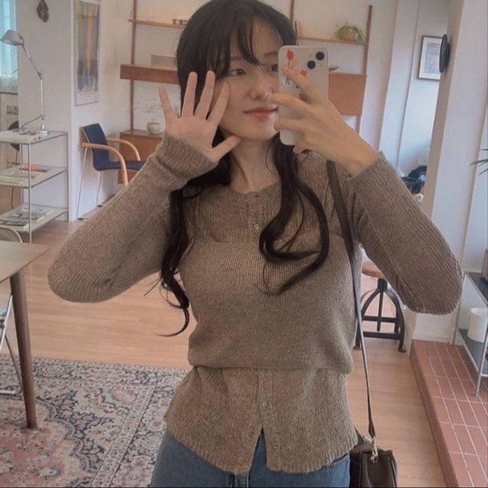 [당일출고] 2WAY 울가디건 뷔스티에 세트 니트뷔스티에 니트 끈 가디건세트