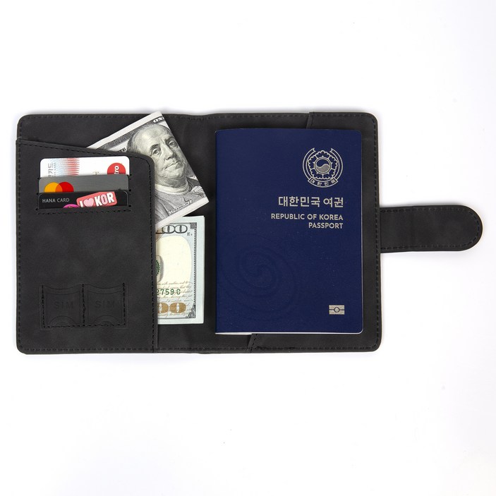 rfid여권 뮤즈르 RFID 해킹 차단 전자 여권 케이스