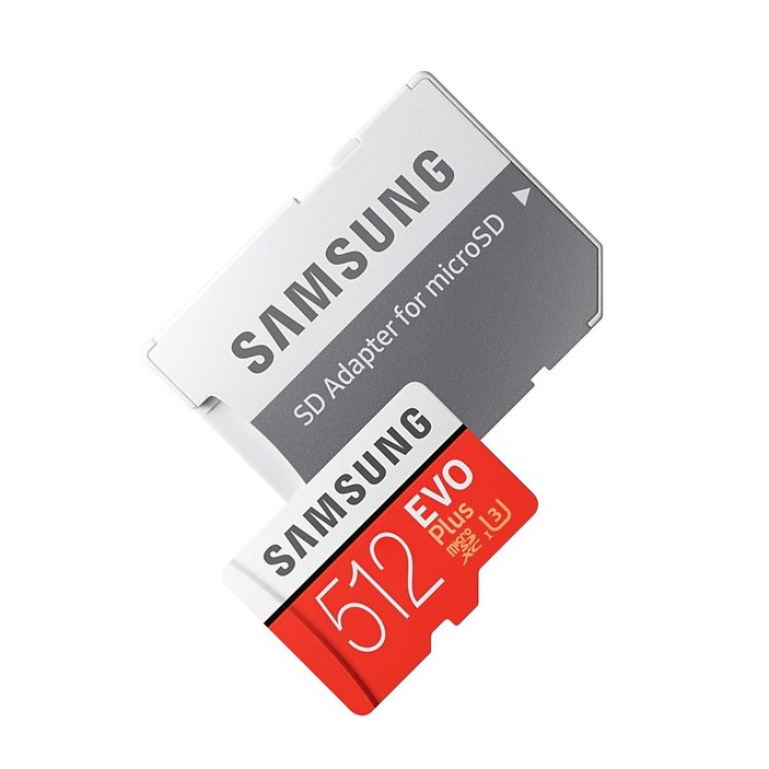 sd메모리카드256 메모리카드 EVO Plus microSD Class10 UHS-I, 512GB