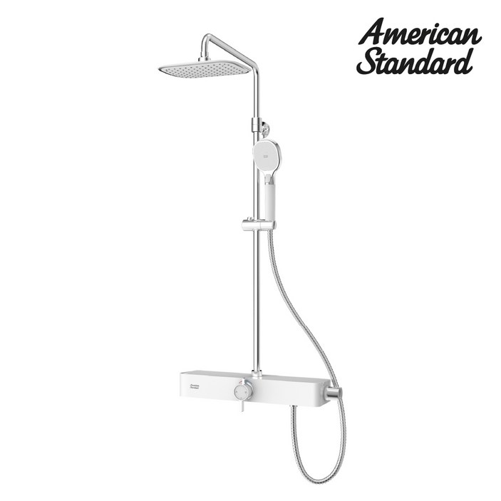 아메리칸스탠다드 플랫 선반형 2기능 레인샤워 해바라기 핸드 샤워기 FC5780 1100 봉대