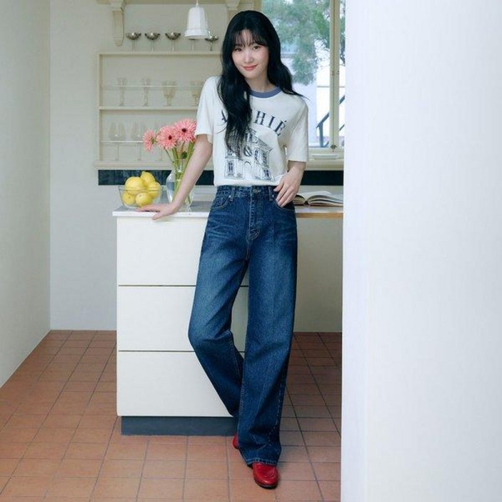 [온앤온](대전_) 스트레이트 데님 팬츠 NEJ4SL238