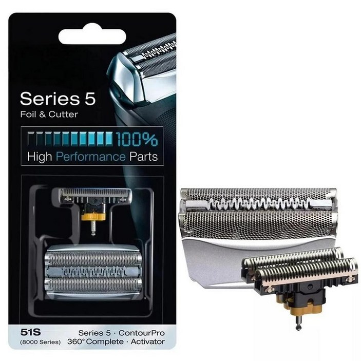 브라운 면도기 헤드 면도날 포일 커터 전기 워터플렉스