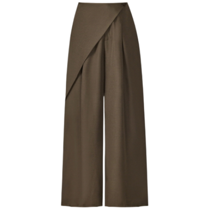 랩 스타일 와이드 롱 팬츠_INI5F1PT7001