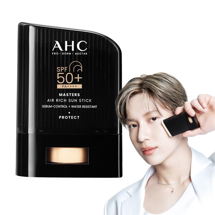 AHC 마스터즈 에어리치 선스틱 SPF50+ PA++++, 14g, 1개