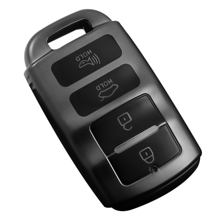 HAKO 메탈릭 키케이스 본품, K-04, 그레이