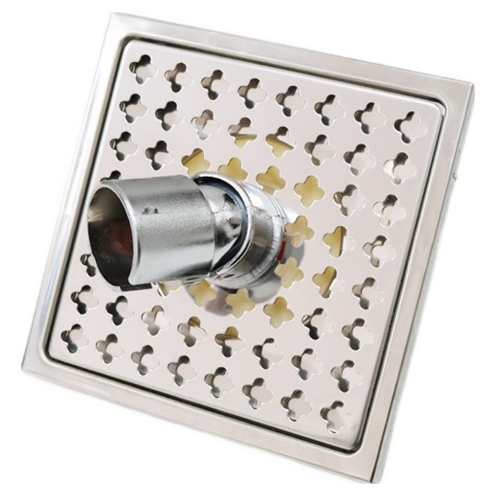 욕실플러스 욕실 스텐 200각 냄새차단 국산 배수구 거름망