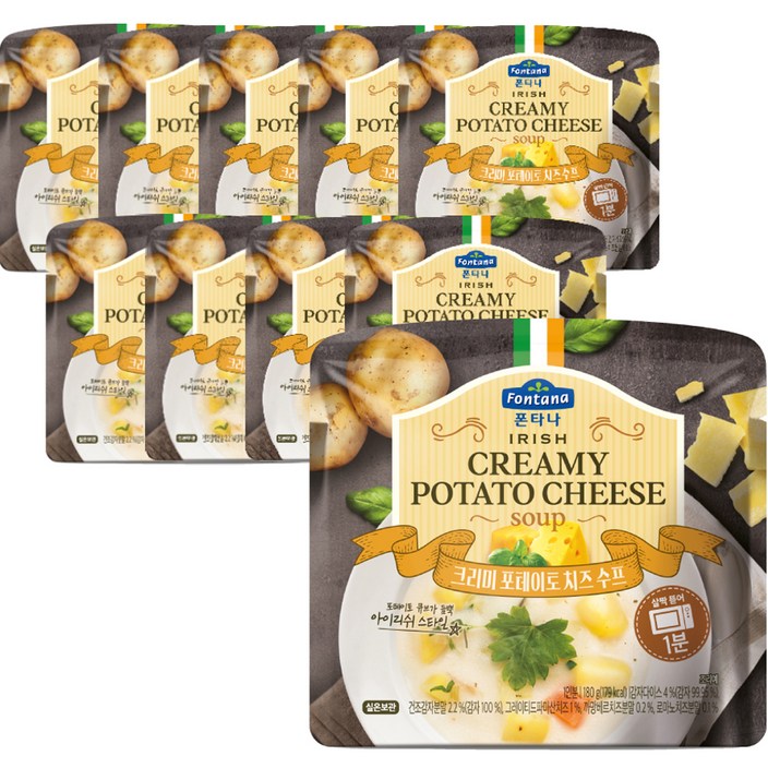 폰타나 크리미 포테이토 치즈 전자레인지용 수프