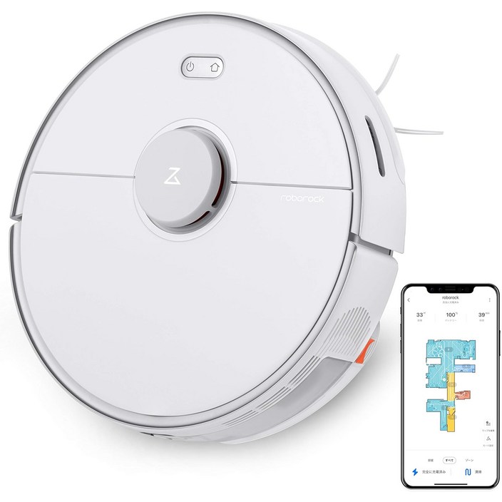 로보락 S5 Max 강력 흡입 Ai 로봇 청소기 자동 충전 S5E0204