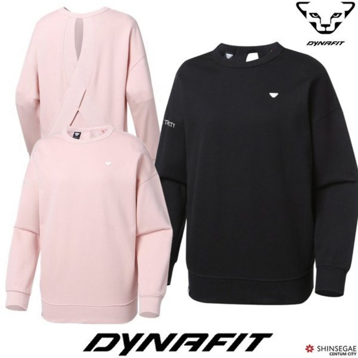 백화점 정품 25SS 다이나핏 YWP22225여성 윈디 오버핏 봄 맨투맨 티셔츠 기존가 109,000원