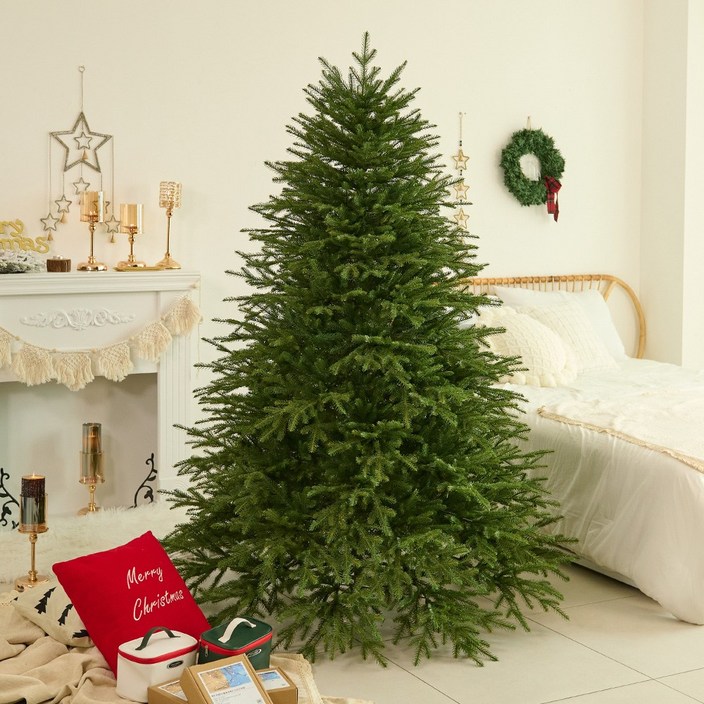 연필트리 프리미엄 고급 전나무 PE 무장식트리 크리스마스트리