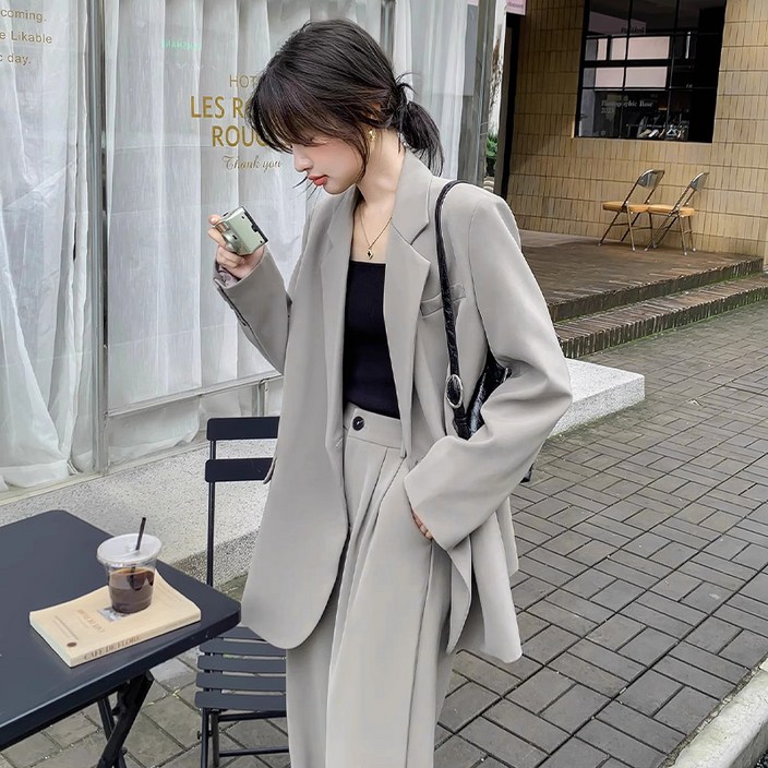 HA.M 여성  정장세트 캐주얼 데일리 오피스 면접 빅사이즈 슈트세트