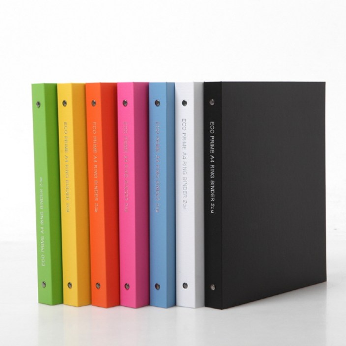 에코 링 바인더 A4 2센치 10개, 연두색 10개