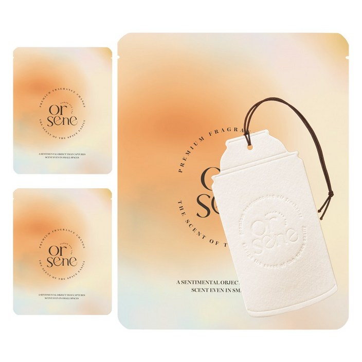 올센느 종이 방향제 블랙베리앤베이 사쉐 옷장 차량용 룸미러 방향제, 블랙베리앤베이, 3개