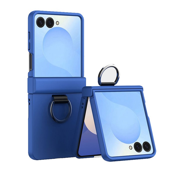 YINUO 갤럭시 z플립7 케이스 핑거링 힌지보호 PC 소재 폴더블 케이스 적용