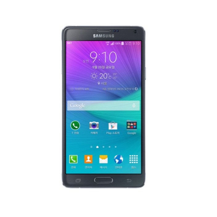 중고폰 갤럭시 노트4 32GB  공기계 모든 통신사 사용가능 SMN910916