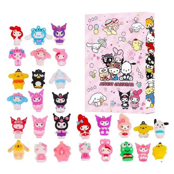 크리스마스 어드벤트 캘린더 피규어 랜덤박스 24pcs 2026 신상 성탄절선물