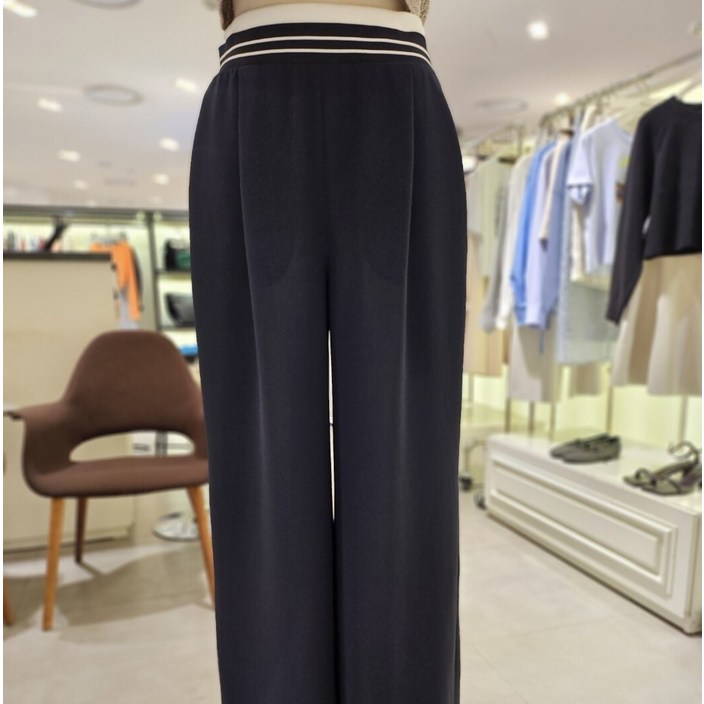 AK플라자 주크 밴딩 와이드 팬츠