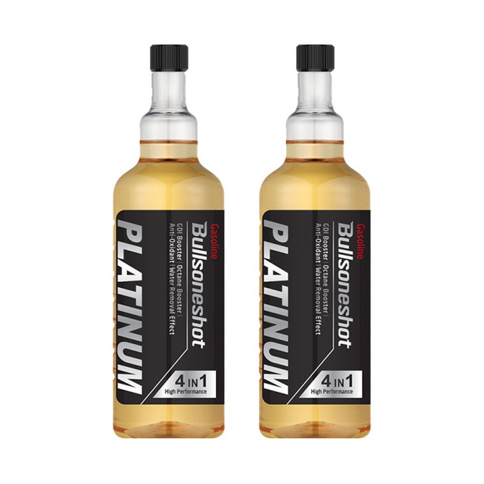 불스원샷 플래티넘 4in1 500ml 2종택1 (휘발유 경유)